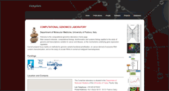 Desktop Screenshot of compgen.bio.unipd.it