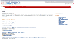 Desktop Screenshot of ingegneria.cab.unipd.it