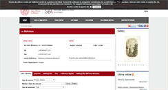 Desktop Screenshot of bibliorto.cab.unipd.it