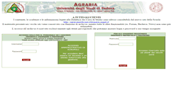 Desktop Screenshot of agraria.unipd.it