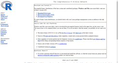 Desktop Screenshot of cran.stat.unipd.it