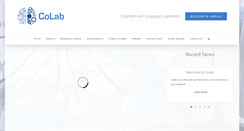 Desktop Screenshot of colab.psy.unipd.it