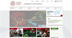Desktop Screenshot of biomed.unipd.it