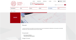 Desktop Screenshot of docenti.math.unipd.it